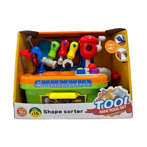 Preschool Workbench Shape Sorter