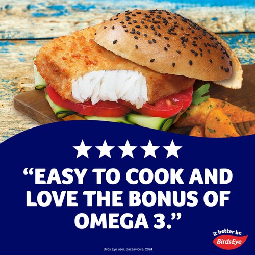 Birds Eye 2 Breaded Omega 3 Fish Burgers 227g