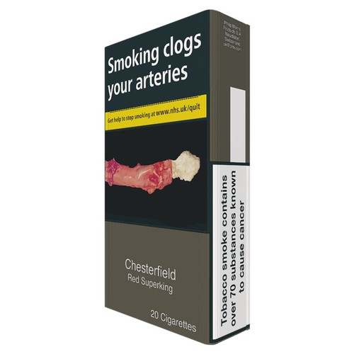 Chesterfield Red Superking Cigarettes
