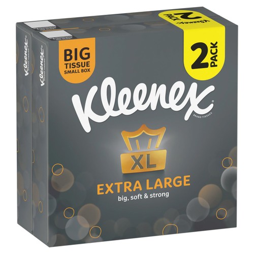 Kleenex Extra Large Compact Tissues 2 pack