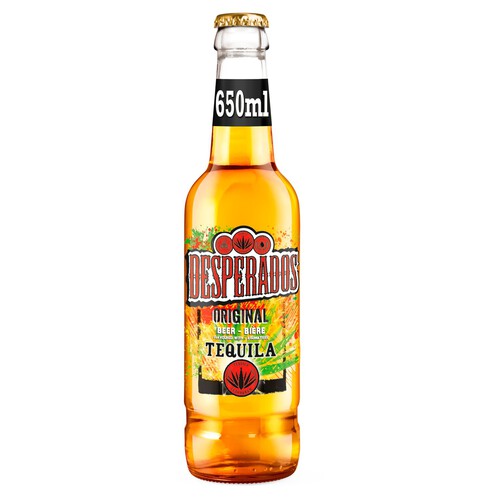 Desperados Tequila Lager Beer Bottle