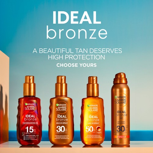 Ambre Solaire Ideal Bronze SPF 50 Milk Spray 150ml