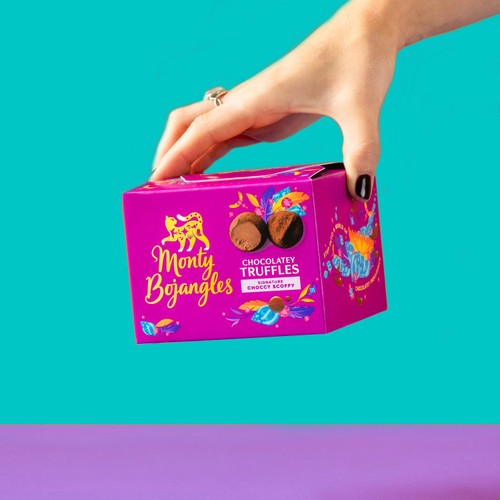 Monty Bojangles Chocolatey Truffle Gift Box 135g