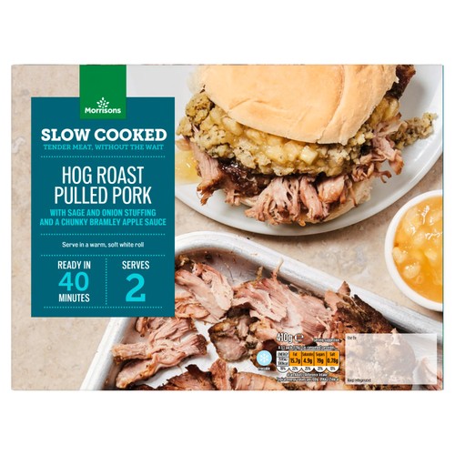 Morrisons hog roast pulled pork slow cooked