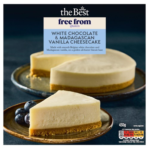 Morrisons The Best Gluten Free Vanilla Cheesecake 430g
