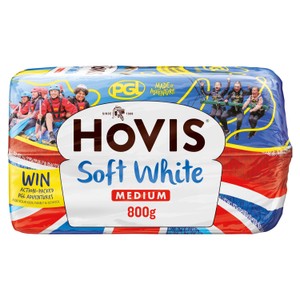 Hovis Soft White Medium Sliced White Bread800g