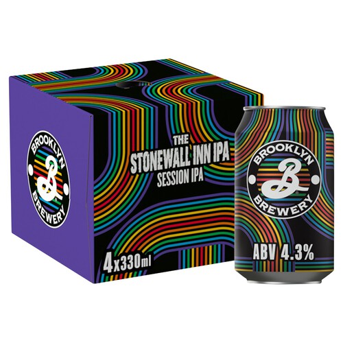 Brooklyn The Stonewall Inn IPA Beer Cans