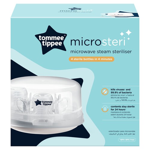  Tommee Tippee Micro-Steam Microwave Steriliser