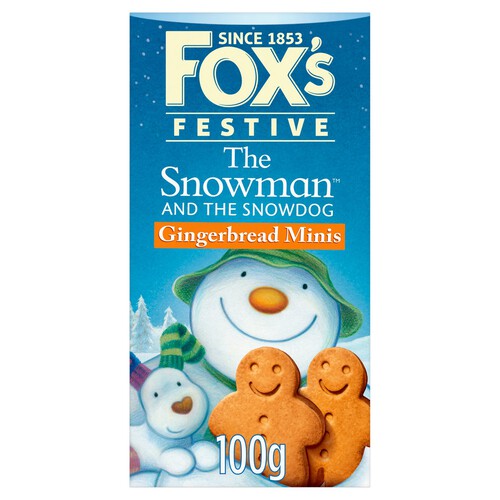 Fox's The Snowman Gingerbread Minis 