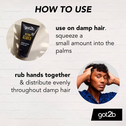 Got2b Glued Spiking Glue Ultra Edge Styling Gel