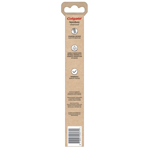 Colgate Bamboo Charcoal Soft Toothbrush