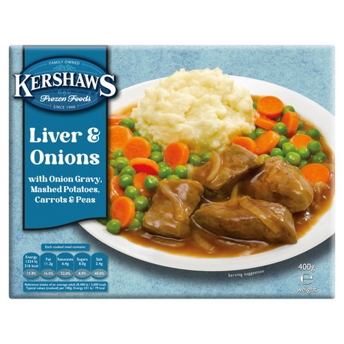 Kershaws Homestyle Liver & Onions