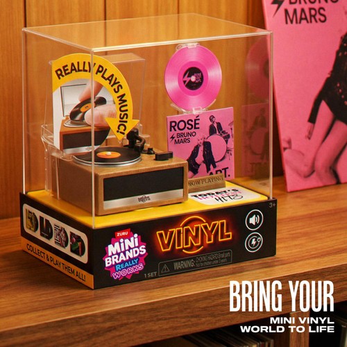 Mini Brands Vinyls Playset