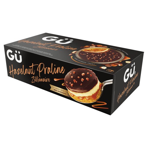 Gu Hazelnut Praline Zillionaire Cheesecake