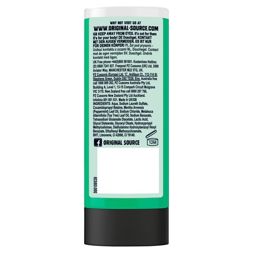 Original Source Mint & Tea Tree S/G