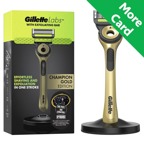 Gillette Labs Gold Razor + 1 Blade