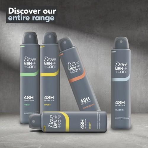 Dove Men + Care Antiperspirant Deodorant Classic Aerosol 200ml
