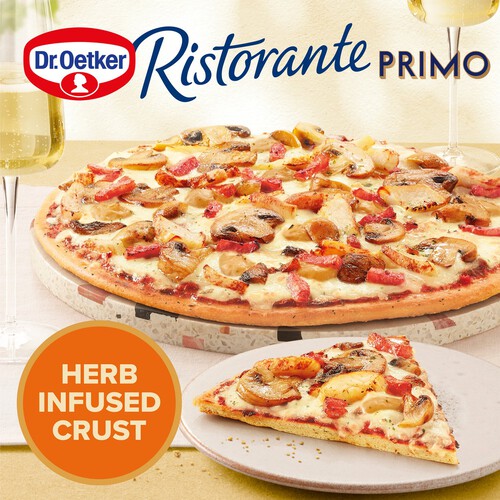 Dr. Oetker Ristorante Primo Pollo Truffini Chicken Mushroom Pizza