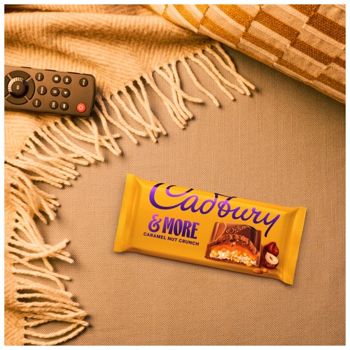 Cadbury Dairy Milk &More Caramel Nut Crunch Chocolate Bar