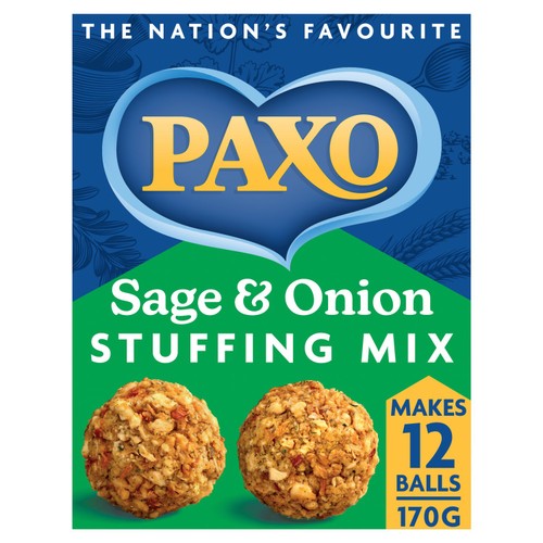 Paxo Sage & Onion Stuffing Mix 170g