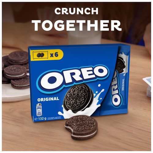 OREO Lunchbox Vanilla Cookies 6 Pack Multipack 