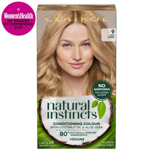 Clairol Natural Instincts 9 Light Blonde