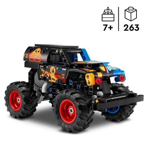 Lego Technic Monster Jam Grave Digger Fire And Ice 42219
