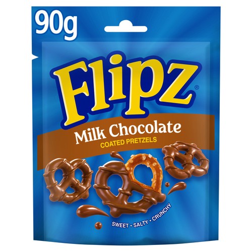 Flipz Pretzels Milk Chocolate Snacks