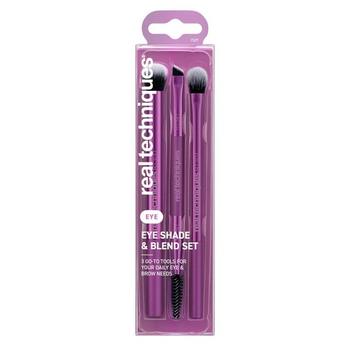 Real Techniques Eye Shade & Blend Make Up Brushes 
