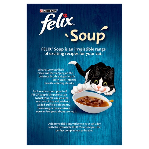 Felix Soup Farm Selection Wet Cat Food