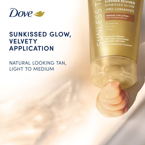 Dove Dermaspa Summer Revived Fair Face Cream 75ml