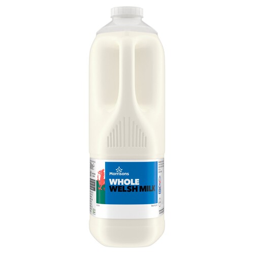 Morrisons Welsh Whole Milk 6 pint