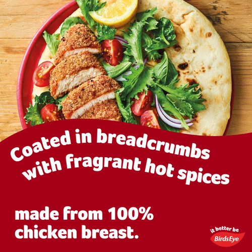 Birds Eye 2 Hot & Spicy Chicken in Breadcrumbs 180g