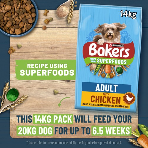 Bakers Dry Dog Food Chicken & Veg