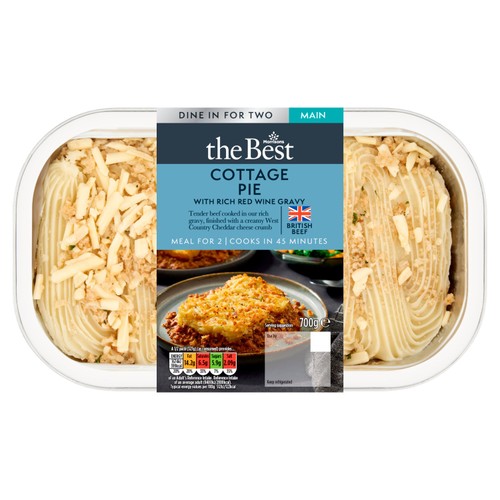 Morrisons the best meal deal cottage pie