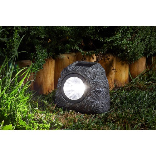 Morrisons Solar Rock Spotlight