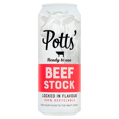 Potts' Beef Stock Can 