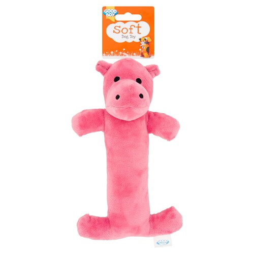 Good Boy Soft Dog Toy Loofah Character