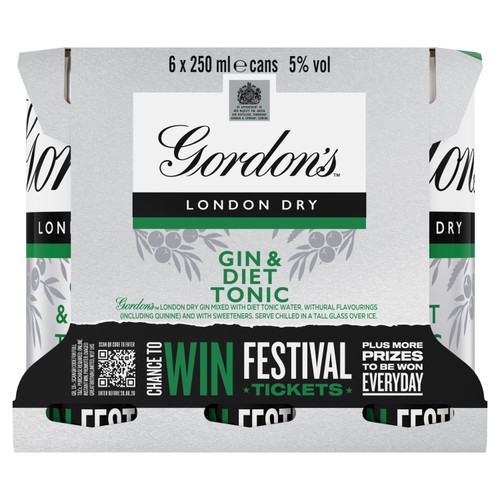 Gordons Gin & Diet Tonic 