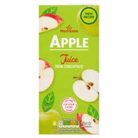 Morrisons Apple Juice From Concentrate 