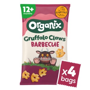 Organix BBQ Gruffalo Claws Toddler Snacks Multipack 12 months+