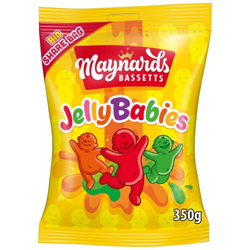Maynards Bassetts Jelly Babies Sweets Carton