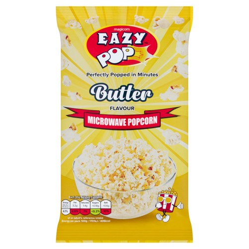 Eazy Pop Microwave Popcorn Butter