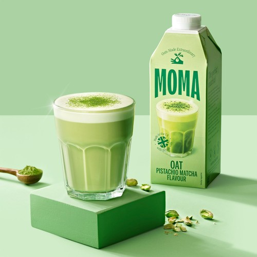 Moma Pistachio Matcha Oat Drink 750ml