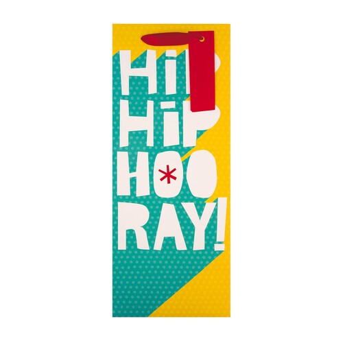 Hallmark Hip Hip Hooray Bottle Bag