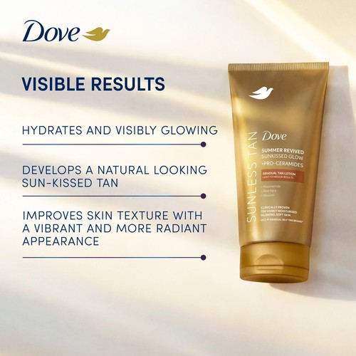 Dove Dermaspa Summer Revived Fair Face Cream 75ml
