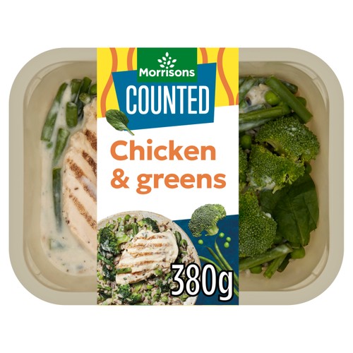 Morrisons Calorie Counted Chicken Veg & Broccoli 380g