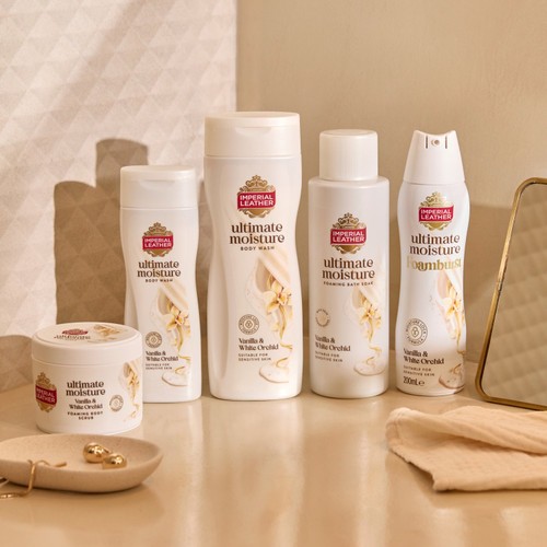 Imperial Leather Ultimate Moisture Vanilla & White Orchid Foamburst 200ml