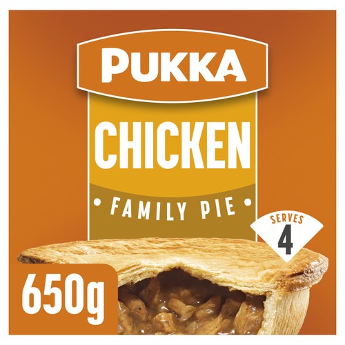 Pukka chicken family pie