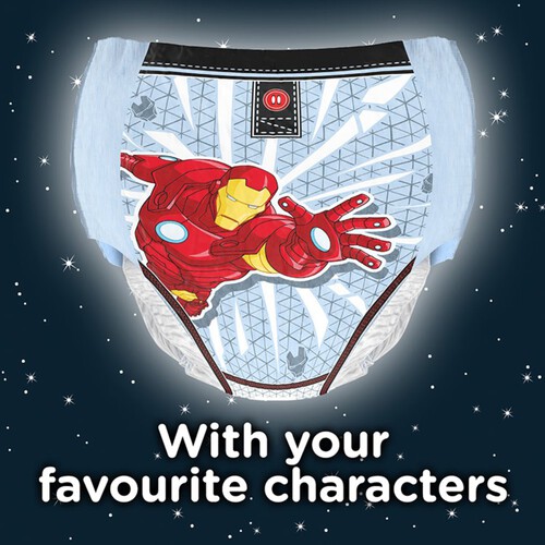 Huggies Drynites Pyjama Pants Marvel 4-7 Years